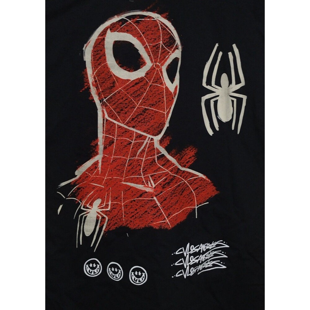Spider-Man T-Shirt Large Marvel x CVLA NEW without TAGS
